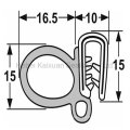 Competitive Extruded Rubber Sprotective Strips for Car